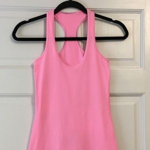 Lululemon racerback pink size 2